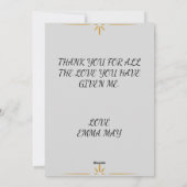 マザーズデイフラワーズフラットホリデーカード シーズンカード (裏面)