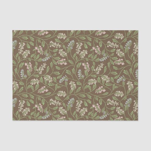 マザーズデイフラワーズ春ルピネヒアシンスつる植物 薄葉紙 (正面)