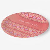 マザーズデイフローズ紙プレート ペーパープレート (アングル)