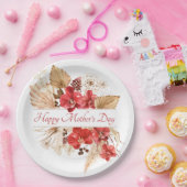 マザーズデイフローラパーティー ペーパープレート (パーティー)