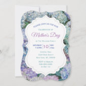 マザーズデイフローラブルーアジャクパーティー 招待状 (正面)