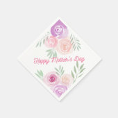 マザーズデイフローラ紙カクテルナプキン スタンダードカクテルナプキン (角)