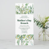 マザーズデイブランチエレガントボタニカルウォーター 招待状 (スタンド正面)