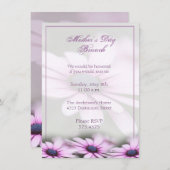 マザーズデイブランチデイジー招待状 招待状 (正面/裏面)