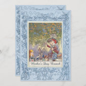 マザーズデイブランチ不機嫌ハッターズティーパーティー 招待状 (正面/裏面)