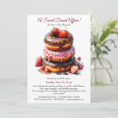 マザーズデイブランチ招待状 – ドーナッツ事件 招待状 (スタンド正面)