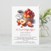 マザーズデイブランチ招待状 – マフィン事件 招待状 (スタンド正面)