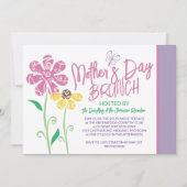 マザーズデイブランチ招待状 招待状 (正面)