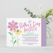 マザーズデイブランチ招待状 招待状 (スタンド正面)