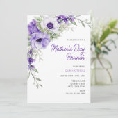 マザーズデイブランチ招待状 招待状 (スタンド正面)