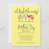 マザーズデイブランチ招待状 招待状 (正面)