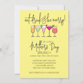 マザーズデイブランチ招待状 招待状