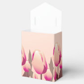 マザーズデイブランチ春ピンクチューリップパーティーの好意 フェイバーボックス (オープン)