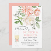 マザーズデイブランチ&バブルズフローラ 招待状 (正面/裏面)