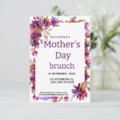 マザーズデイブランチ 招待状 (スタンド正面)