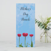 マザーズデイブルンチチューリップ招待状 招待状 (スタンド正面)