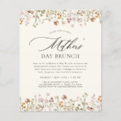 マザーズデイブルンチボホテラコッタ招待状 (正面)