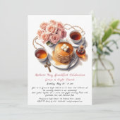 マザーズデイブレックファスト招待状 – パンケーキバラ 招待状 (スタンド正面)