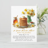 マザーズデイブレックファースト – パンケーキ&ダッフォジル 招待状 (スタンド正面)