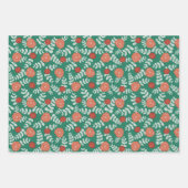 マザーズデイプニーフローラコレクション ラッピングペーパーシート (正面)