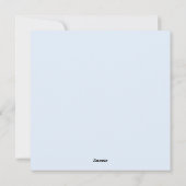 マザーズデイホリデーカード シーズンカード (裏面)