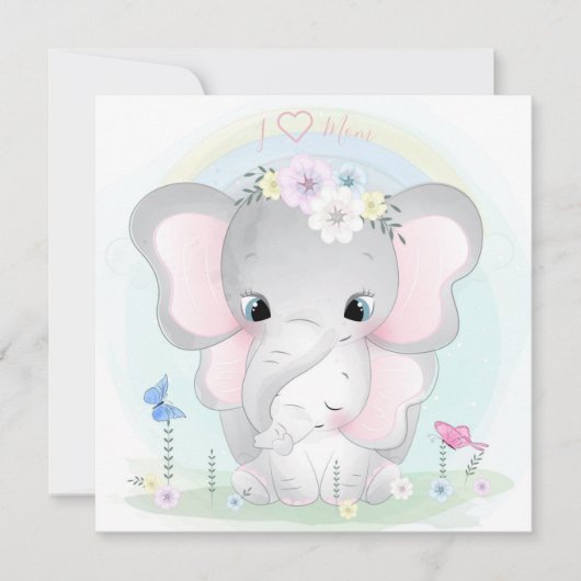 マザーズデイホリデーカード シーズンカード (正面)