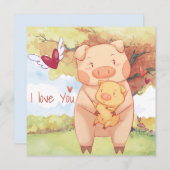 マザーズデイホリデーカード シーズンカード (正面/裏面)