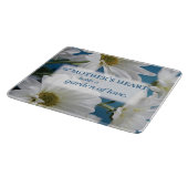 マザーズデイホワイトデイジーズガーデンオブラブブルースカイ カッティングボード (角)