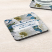 マザーズデイホワイトデイジーズガーデンオブラブブルースカイ コースター (左側)