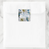 マザーズデイホワイトデイジーズガーデンオブラブブルースカイ スクエアシール (バッグ)