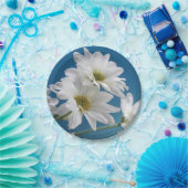 マザーズデイホワイトデイジーズガーデンオブラブブルースカイ ペーパープレート (パーティー)