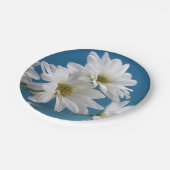 マザーズデイホワイトデイジーズガーデンオブラブブルースカイ ペーパープレート (アングル)