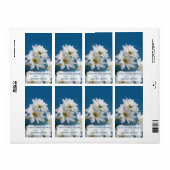 マザーズデイホワイトデイジーズガーデンオブラブブルースカイ ラベル (フルシート)