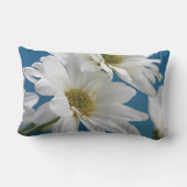 マザーズデイホワイトデイジーズガーデンオブラブブルースカイ ランバークッション (裏面)