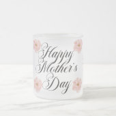 マザーズデイマグカップ フロストグラスマグカップ (中央)