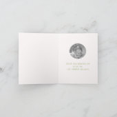 マザーズデイミニマリストウォーターカラーバラリース カード (内部)