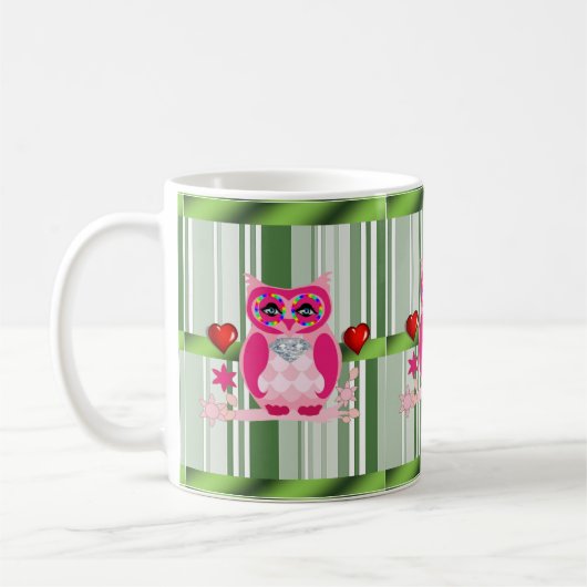 マザーズデイムグフクロウ コーヒーマグカップ (左)