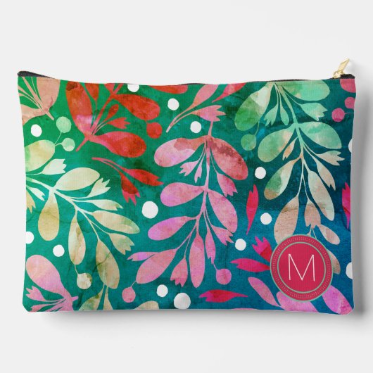 マザーズデイモダントレンディートイレタリーバッグ アクセサリーポーチ (裏面)