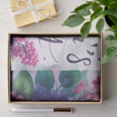 マザーズデイライラックフローラティッシュペーパー 薄葉紙 (ギフト)