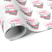 マザーズデイラッピング紙 ラッピングペーパー