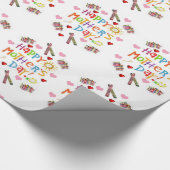 マザーズデイラッピング紙 ラッピングペーパー (角)