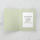 マザーズデイリリー・オブ・ザ・バレー・バンチ カード (内部)