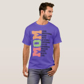 マザーズデイレトロ Tシャツ (正面フル)