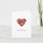 マザーズデイワイン ハート カード (正面)