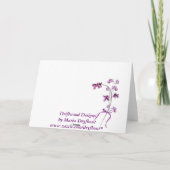 マザーズデイヴィオレット カード (裏面)