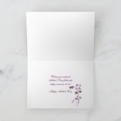 マザーズデイヴィオレット カード (内部)