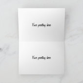 マザーズデイ動物愛好家ファーベビーママカード カード (内部)