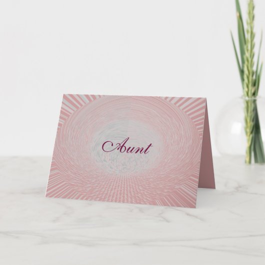 マザーズデイ叔母カードバイジャンツ カード (正面)