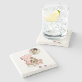 マザーズデイ大理石コースタービクトリアン ストーンコースター (横)