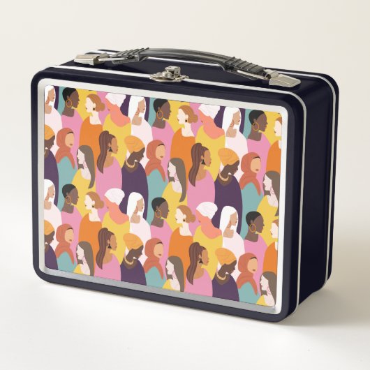 マザーズデイ弁当箱 メタルランチボックス (正面)